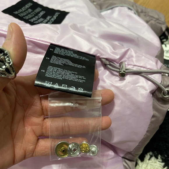 NWT Women’s Small Noize Cruelty-free Winter Puffer Jacket In Rose -22℉ Shield - Picture 12 of 12